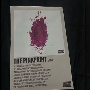 The Pinkprint 2014 Poster